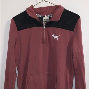 PINK quarter zip